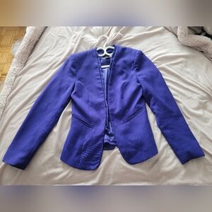 H&M Vibrant Blue Blazer Size 6